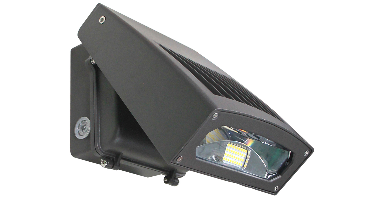 Adjustable LED Full-Cutoff Wall Pack, Wet Listed - RP Lighting + Fans